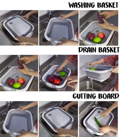 3 in 1 Multipurpose Cutting Board