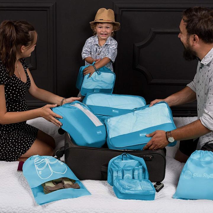 Luggage Packing Organizer Set (6 Pcs)