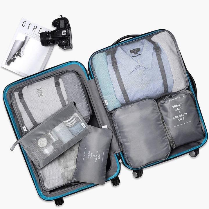 Luggage Packing Organizer Set (6 Pcs)